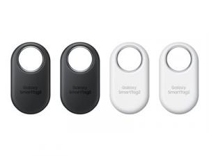 Samsung Galaxy SmartTag2 - Anti-Verlust Bluetooth-Tag für Handy - Schwarz, weiß (Packung mit 4)