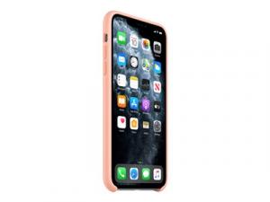 Apple - Hintere Abdeckung für Mobiltelefon - Silikon - Grapefruit - für iPhone 11 Pro Max