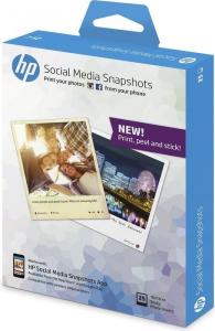 HP Social Media Snapshots Fotopapier, 25 Blatt